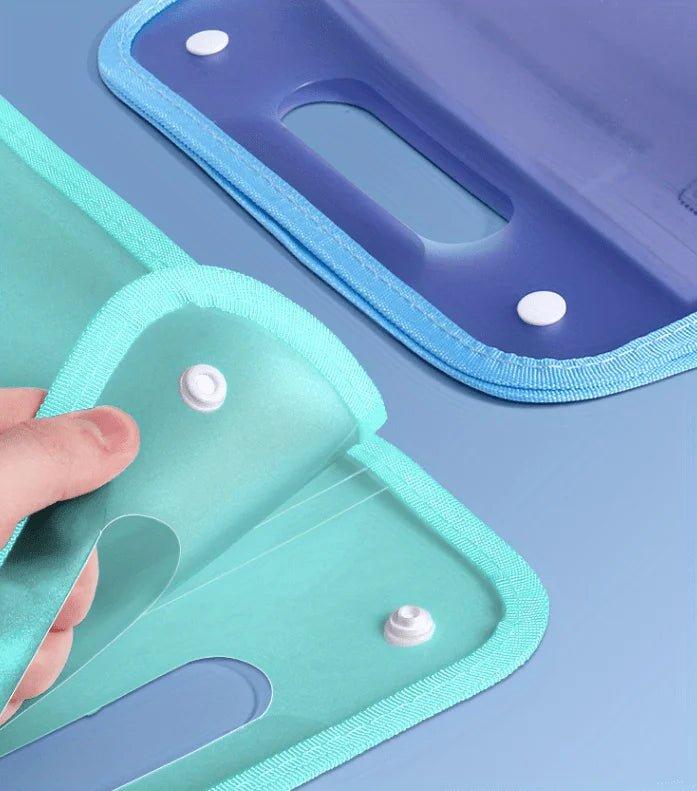 A4 Macaron Vertical Binding File Bag - Onlytenbucks.com