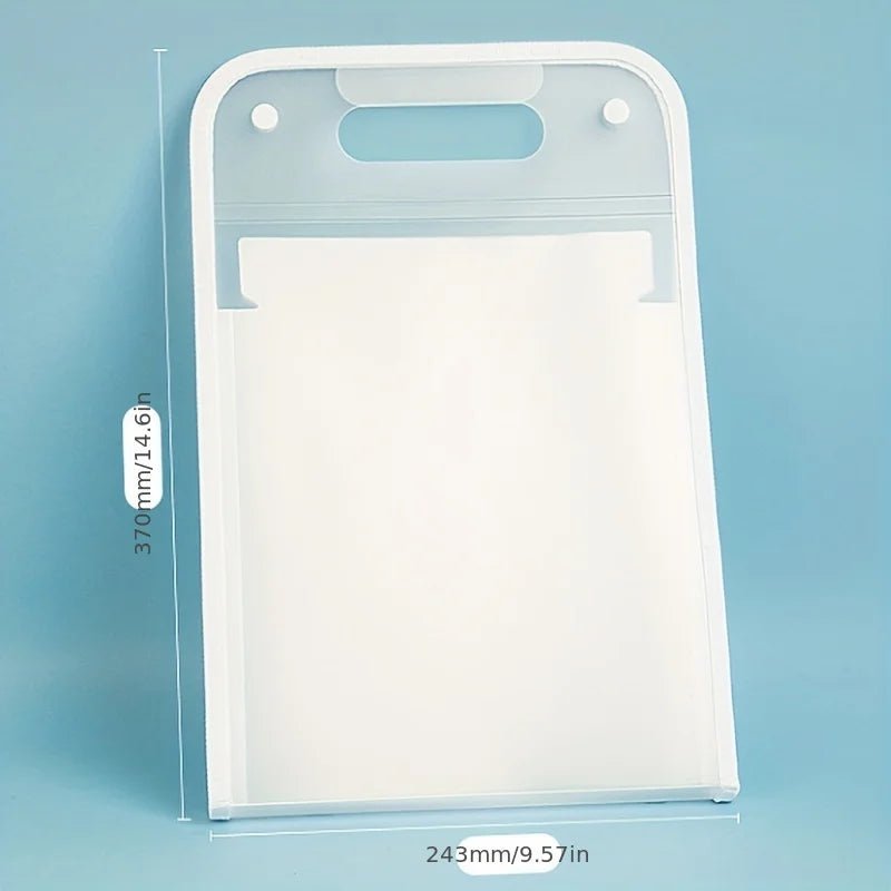 A4 Macaron Vertical Binding File Bag - Onlytenbucks.com