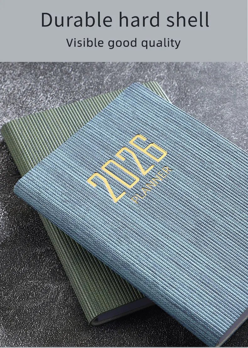 A7 2026 English Planner Book – Mini Pocket Weekly Calendar - Onlytenbucks.com