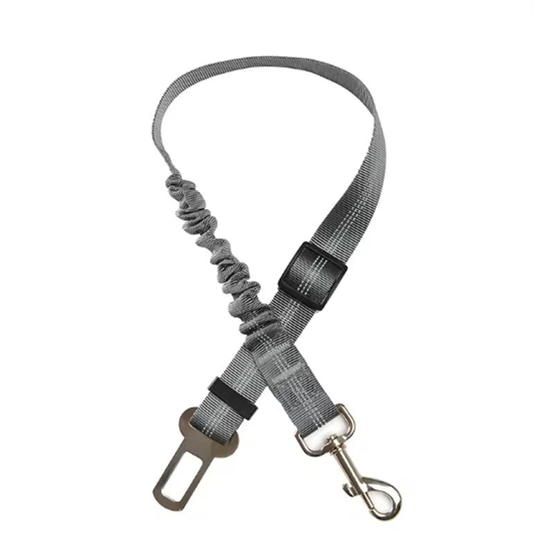 Adjustable Dog Car Seat Belt – Elastic Safety Leash - Onlytenbucks.com