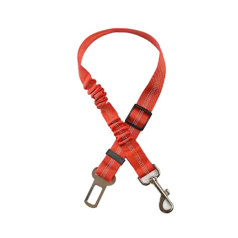 Adjustable Dog Car Seat Belt – Elastic Safety Leash - Onlytenbucks.com