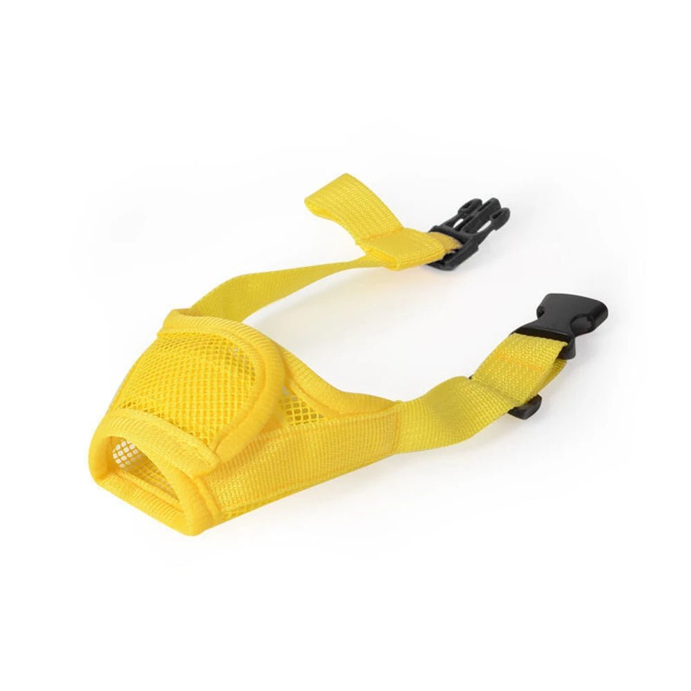 Adjustable Mesh Dog Muzzle – Breathable Anti - Barking and Anti - Biting Mouth Cover - Onlytenbucks.com
