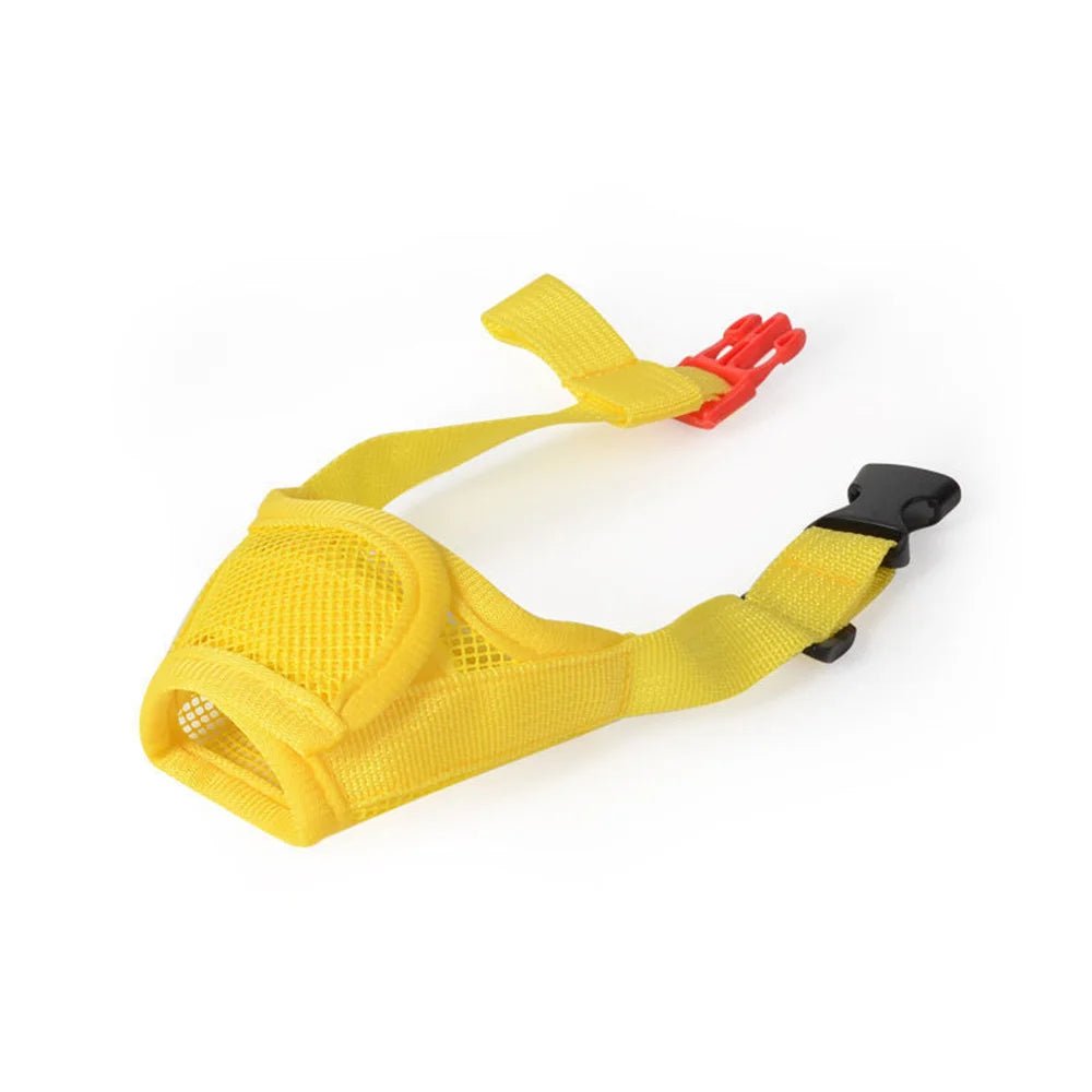 Adjustable Mesh Dog Muzzle – Breathable Anti - Barking and Anti - Biting Mouth Cover - Onlytenbucks.com