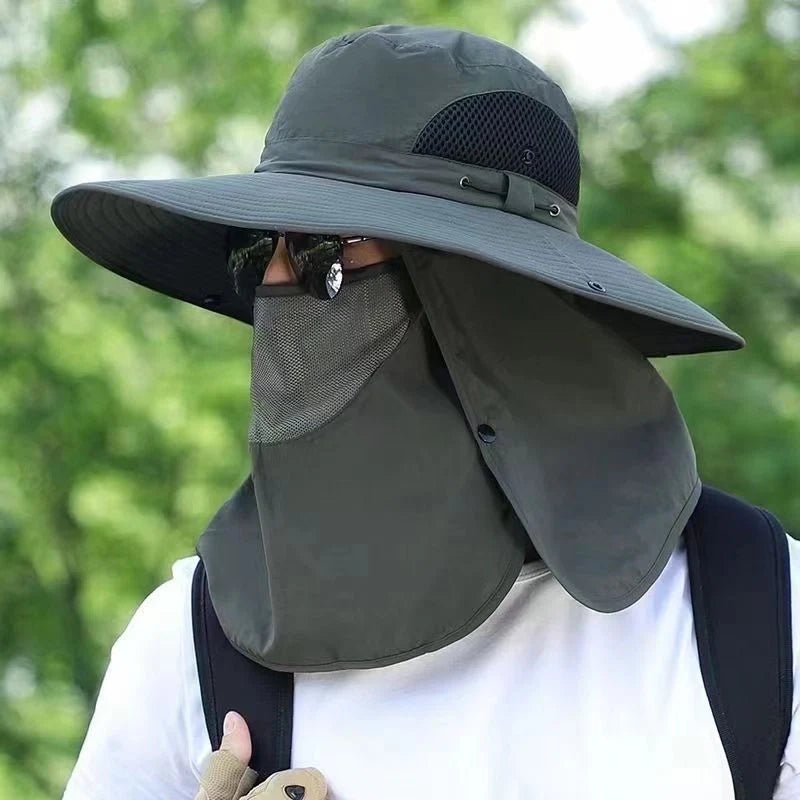 Adjustable Outdoor Fishing Hat – Breathable Sunshade Cap - Onlytenbucks.com