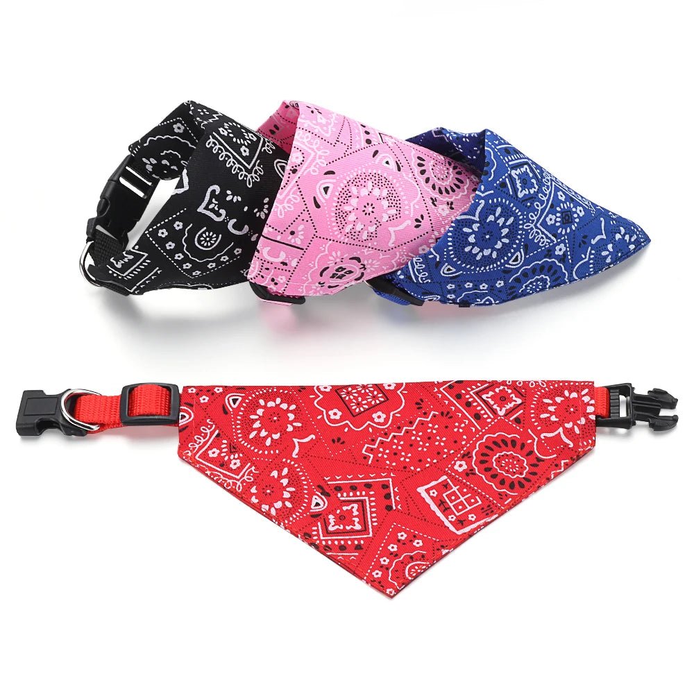 Adjustable Pet Bandana Scarf – Washable Cotton - Onlytenbucks.com