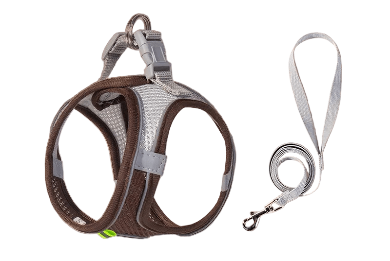Adjustable Reflective Puppy Harness and Leash Set - Onlytenbucks.com
