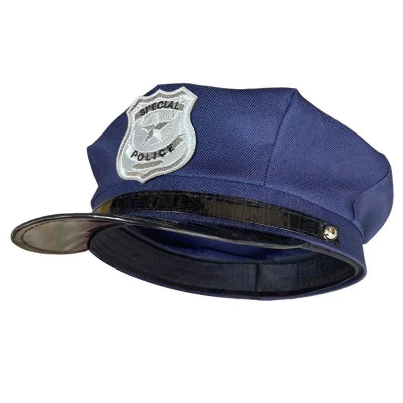 Adult Police Hat – Octagon Flat Cap for Cosplay - Onlytenbucks.com
