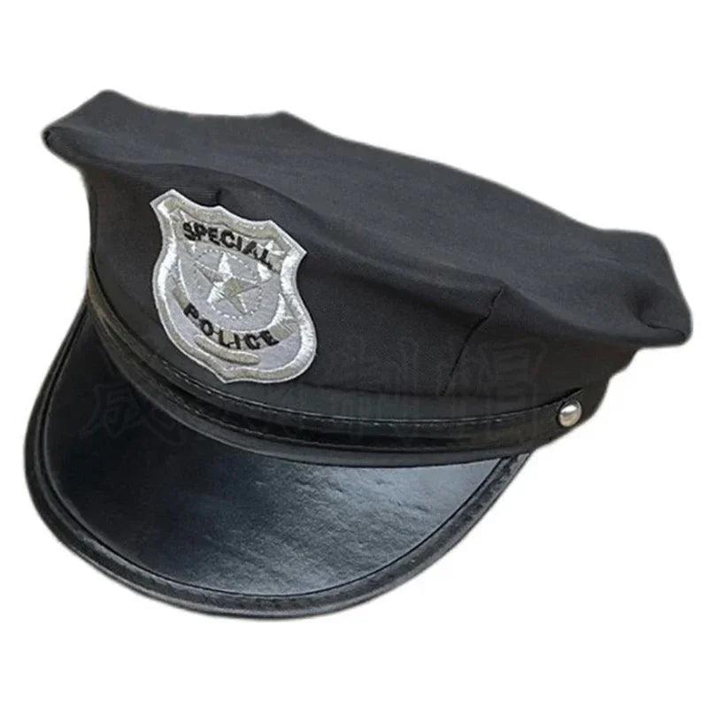 Adult Police Hat – Octagon Flat Cap for Cosplay - Onlytenbucks.com