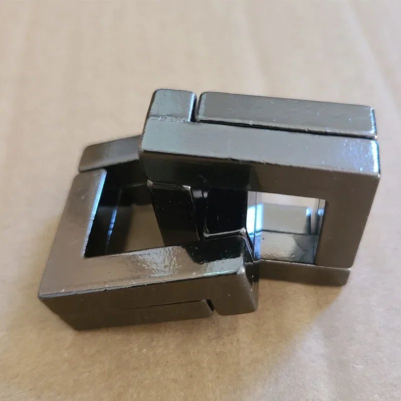 Alloy IQ Metal Brain Teaser Puzzle – Classic Cast Puzzle Game - Onlytenbucks.com