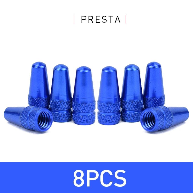 Aluminum Alloy Bike Valve Caps – 8 Piece Pack - Onlytenbucks.com
