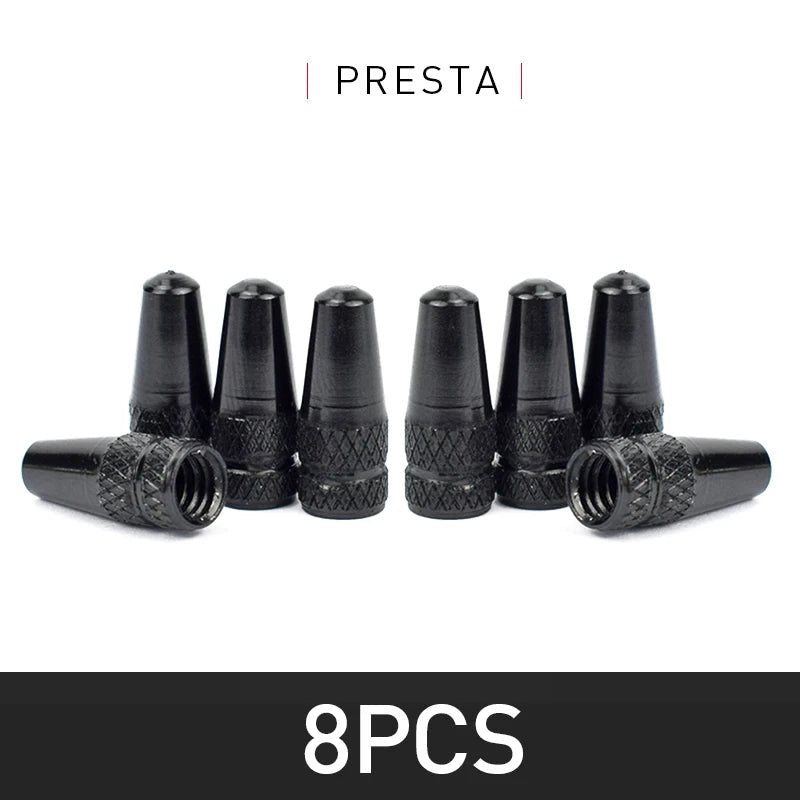 Aluminum Alloy Bike Valve Caps – 8 Piece Pack - Onlytenbucks.com