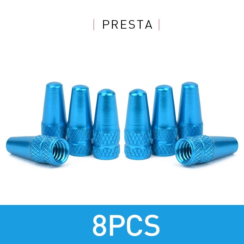 Aluminum Alloy Bike Valve Caps – 8 Piece Pack - Onlytenbucks.com