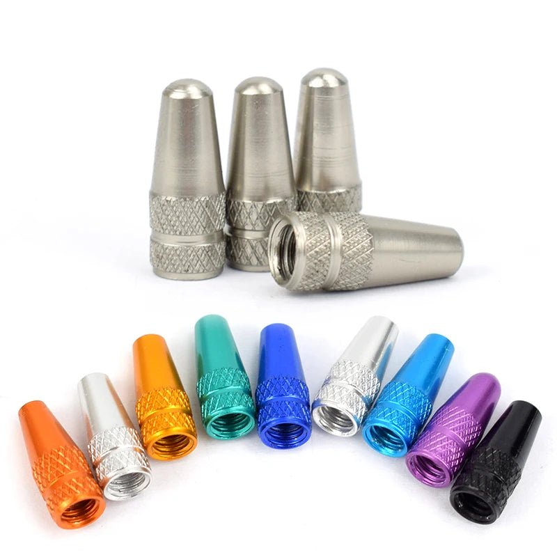 Aluminum Alloy Bike Valve Caps – 8 Piece Pack - Onlytenbucks.com