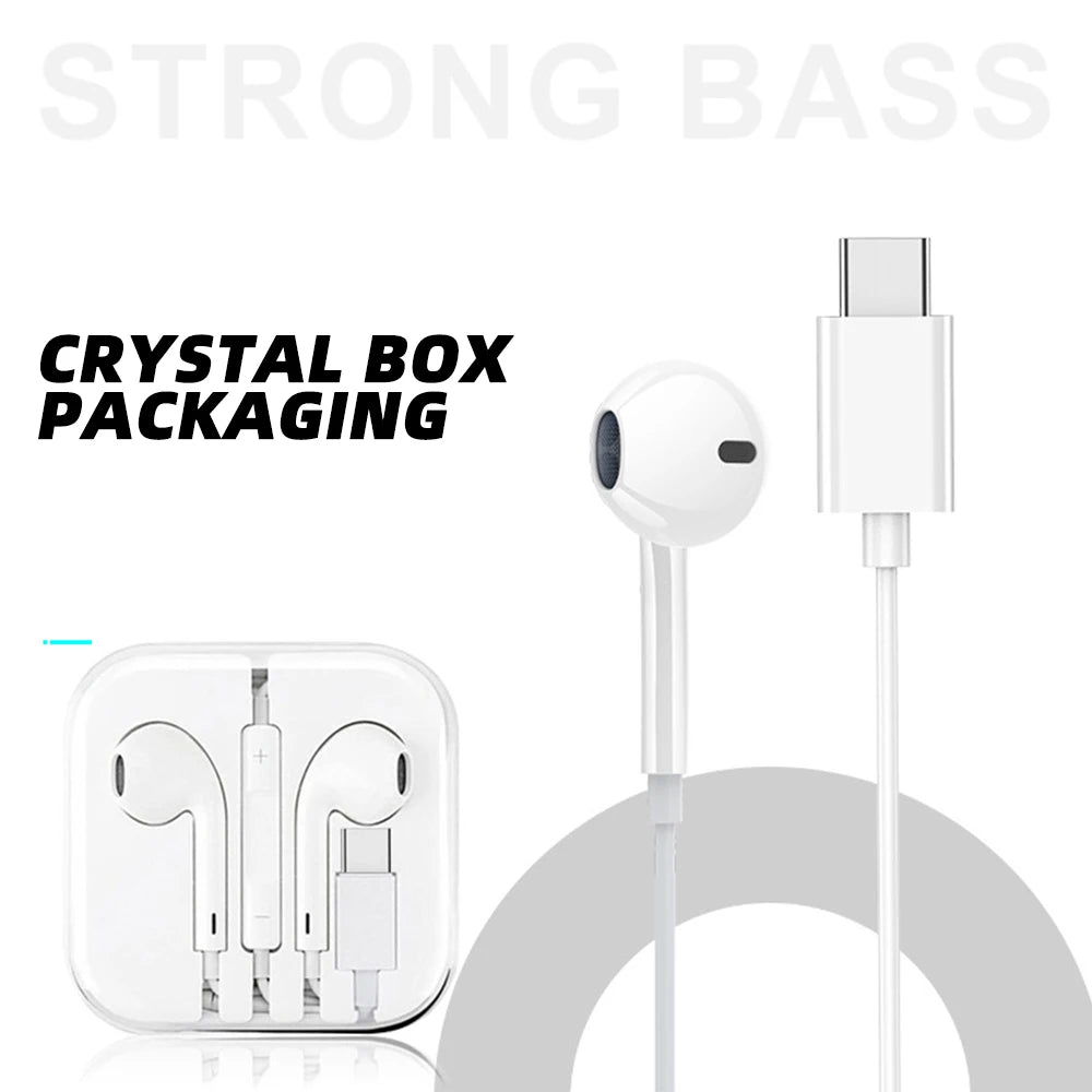 Wired In - Ear Earphones – Stereo Sound Earbuds with Volume Control - Onlytenbucks.com