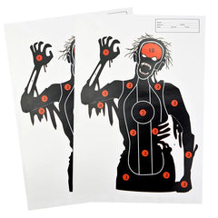 Archery Paper Targets – 5 - Pack, Large Size (17.7" x 12.6") - Onlytenbucks.com