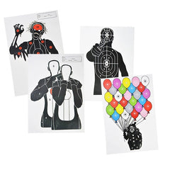 Archery Paper Targets – 5 - Pack, Large Size (17.7" x 12.6") - Onlytenbucks.com