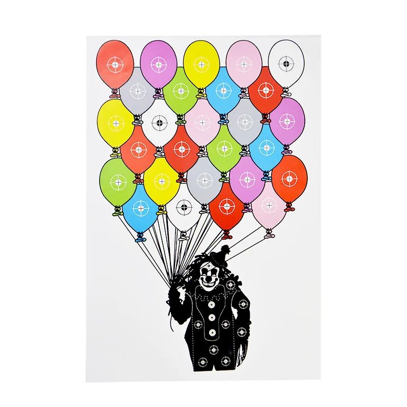 Archery Paper Targets – 5 - Pack, Large Size (17.7" x 12.6") - Onlytenbucks.com