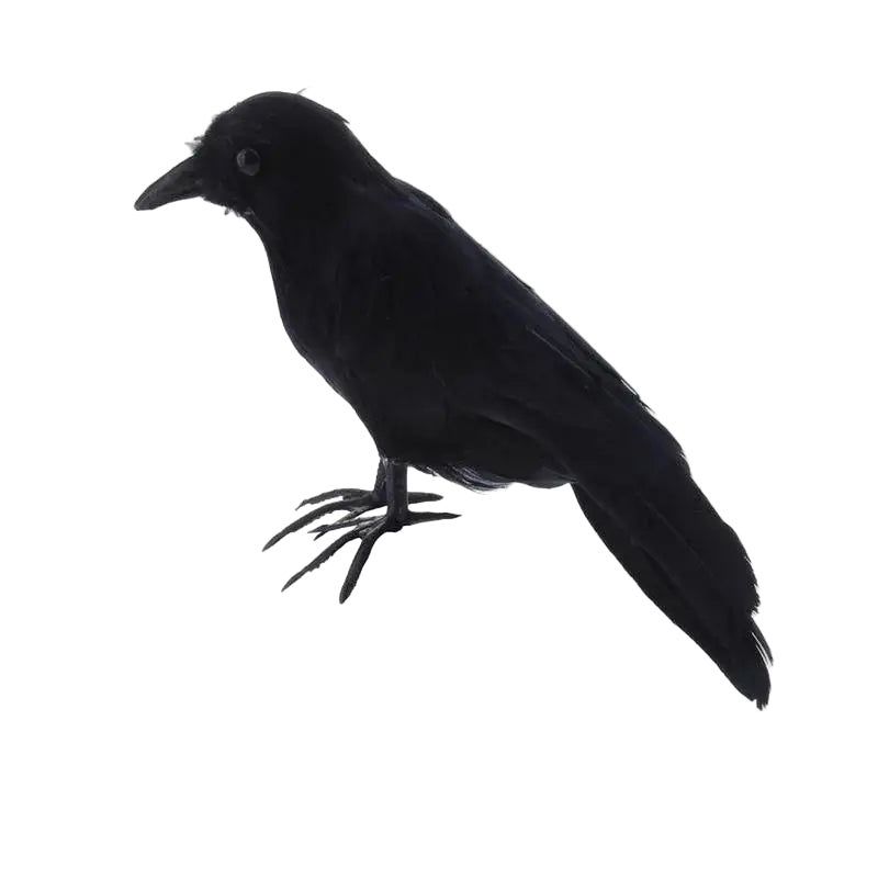 Artificial Black Crow – Halloween Decoration Prop - Onlytenbucks.com