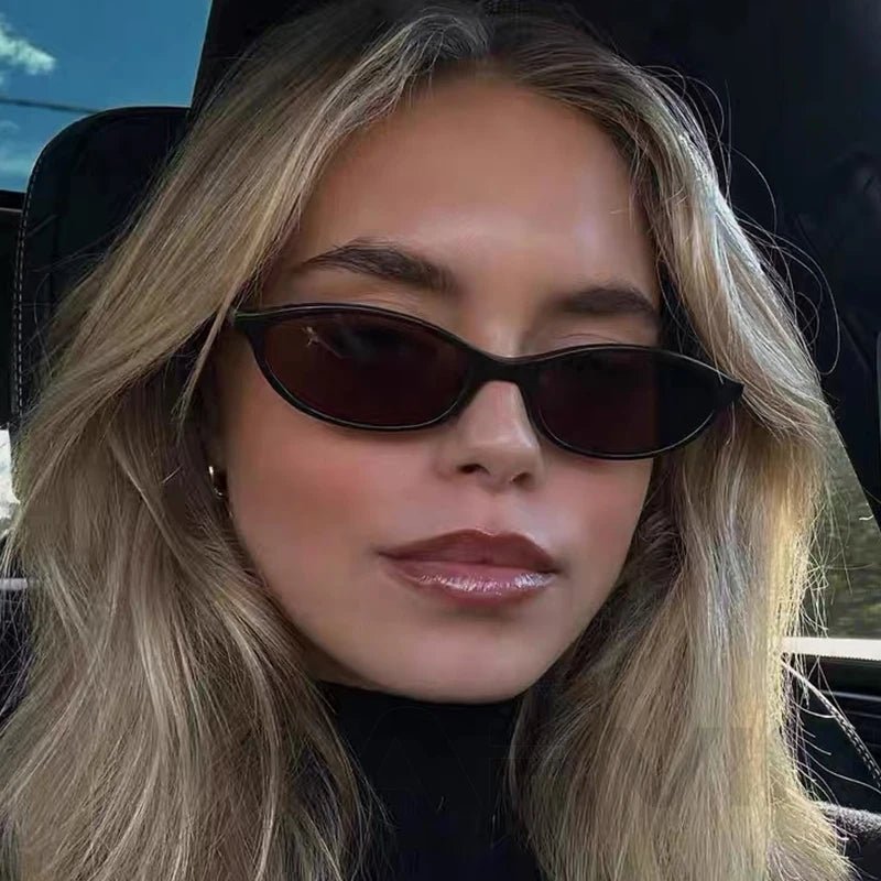 Leopard Brown Oval Sunglasses – Retro UV400 Small Frame Eyewear - Onlytenbucks.com