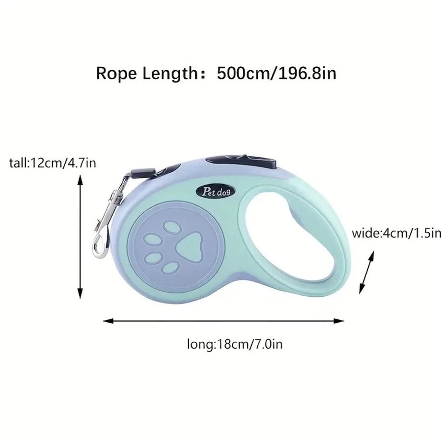 Automatic Retractable Dog Leash – Nylon Telescopic Leash - Onlytenbucks.com