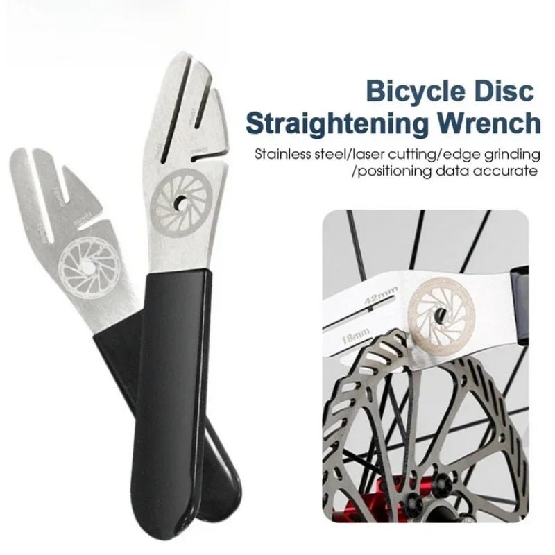 Bike Disc Brake Rotor Truing Tool – Stainless Steel Alignment Wrench - Onlytenbucks.com