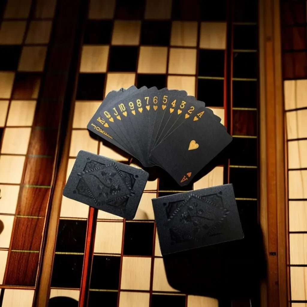 Black and Gold Skull Playing Cards - Onlytenbucks.com