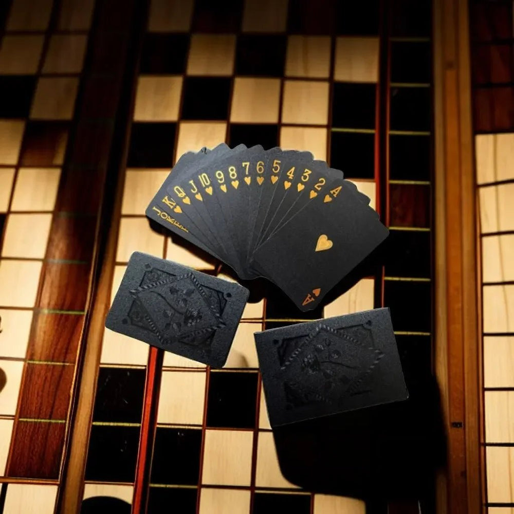 Black and Gold Skull Playing Cards - Onlytenbucks.com