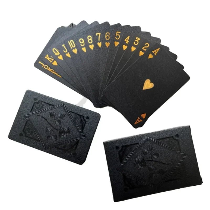 Black and Gold Skull Playing Cards - Onlytenbucks.com