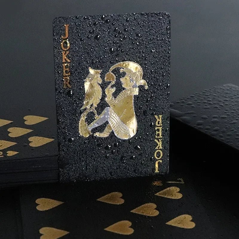 Black and Gold Skull Playing Cards - Onlytenbucks.com