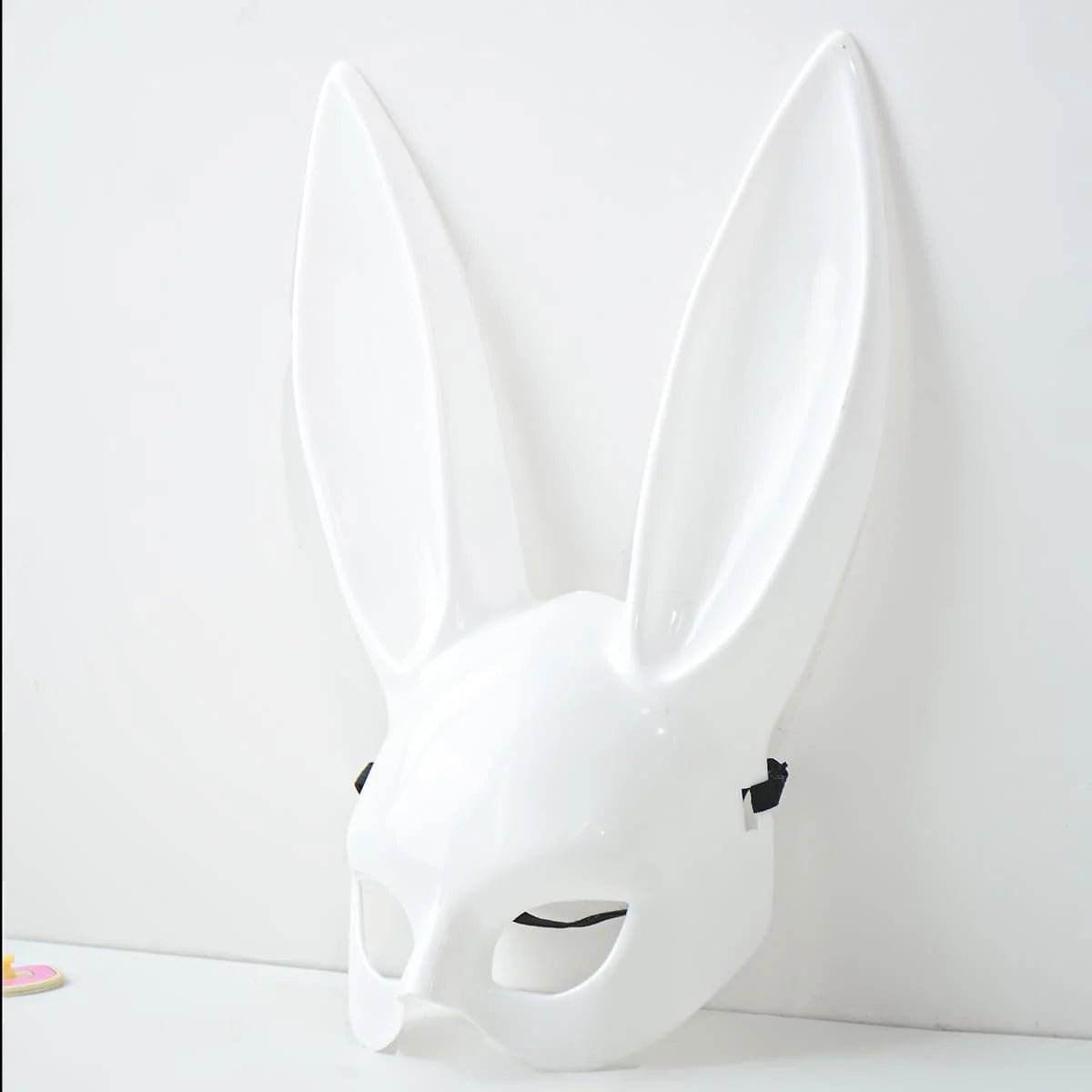 Black and White Rabbit Mask – Long Ears Bunny Cosplay - Onlytenbucks.com