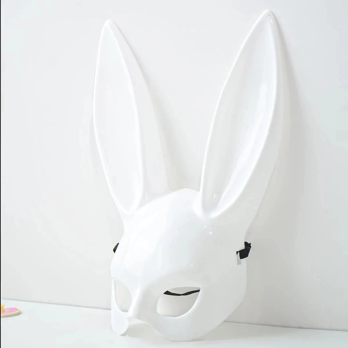 Black and White Rabbit Mask – Long Ears Bunny Cosplay - Onlytenbucks.com