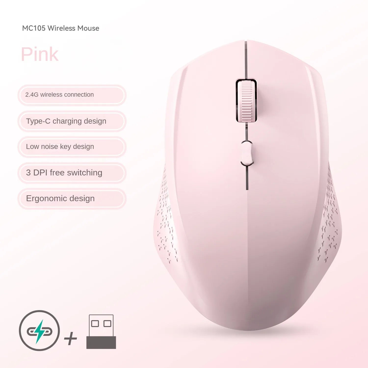 Bluetooth 5.2 + 2.4G Wireless Gaming Mouse – Silent Rechargeable - Onlytenbucks.com