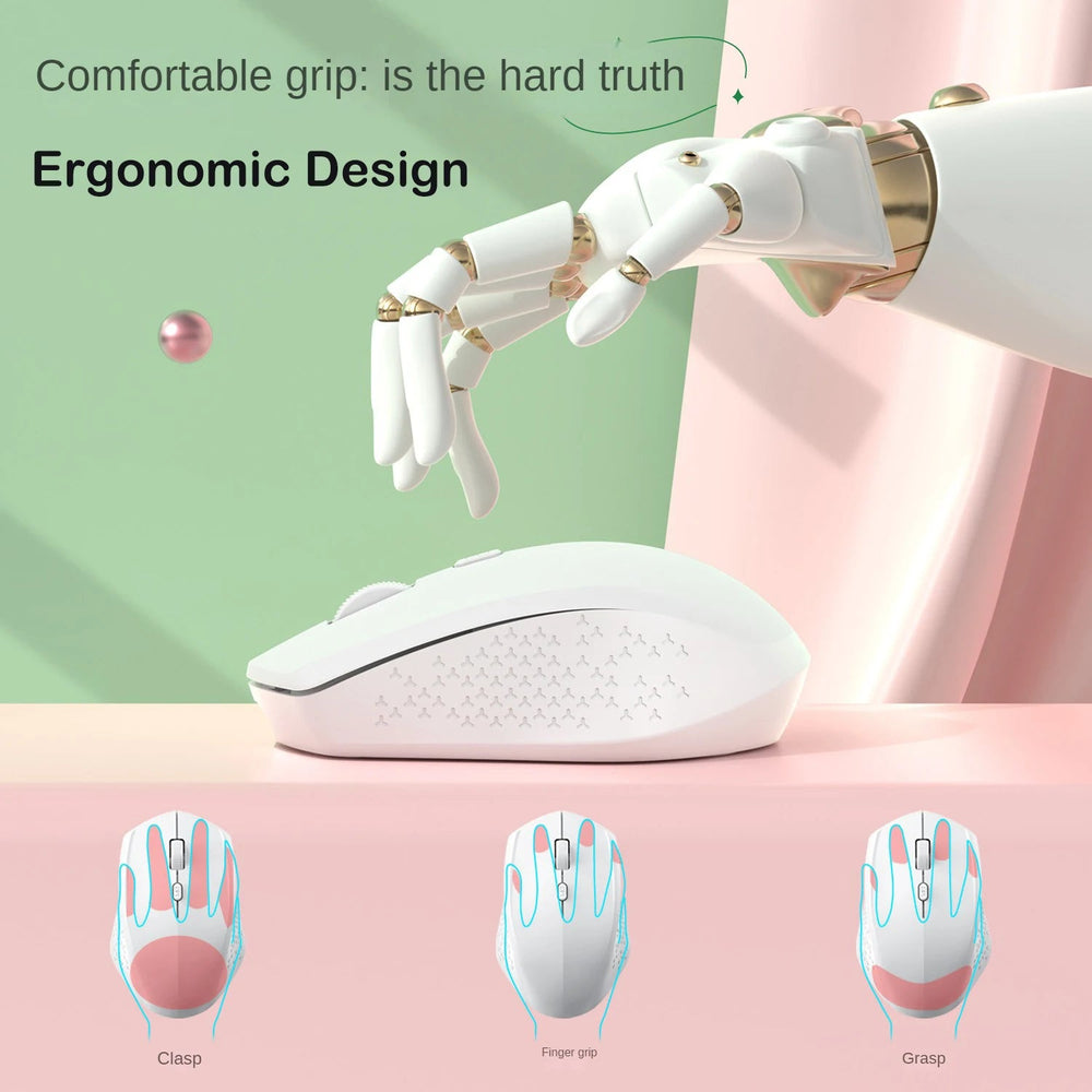 Bluetooth 5.2 + 2.4G Wireless Gaming Mouse – Silent Rechargeable - Onlytenbucks.com