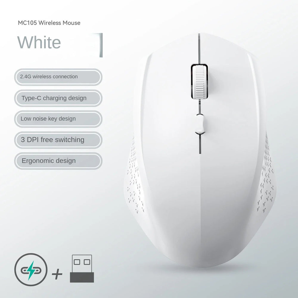 Bluetooth 5.2 + 2.4G Wireless Gaming Mouse – Silent Rechargeable - Onlytenbucks.com