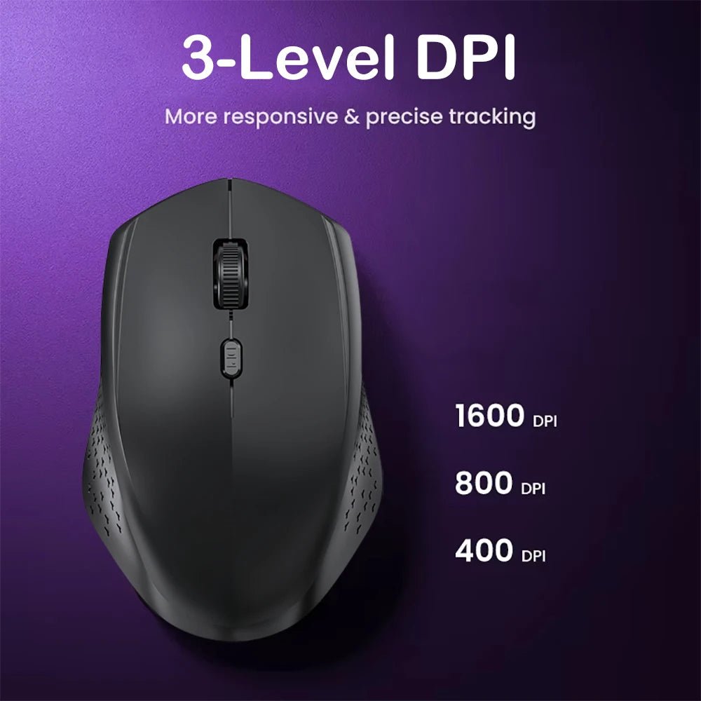Bluetooth 5.2 + 2.4G Wireless Gaming Mouse – Silent Rechargeable - Onlytenbucks.com