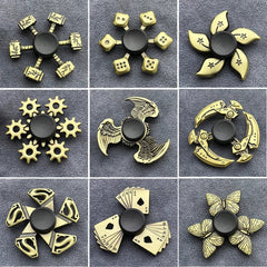 Bronze Metal Alloy Fidget Spinner - Onlytenbucks.com