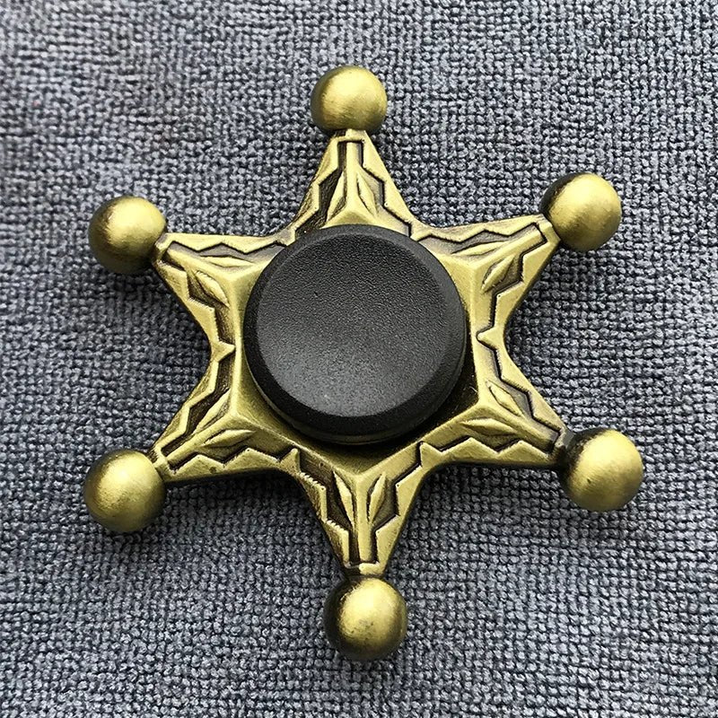Bronze Metal Alloy Fidget Spinner - Onlytenbucks.com