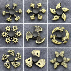 Bronze Metal Alloy Fidget Spinner - Onlytenbucks.com