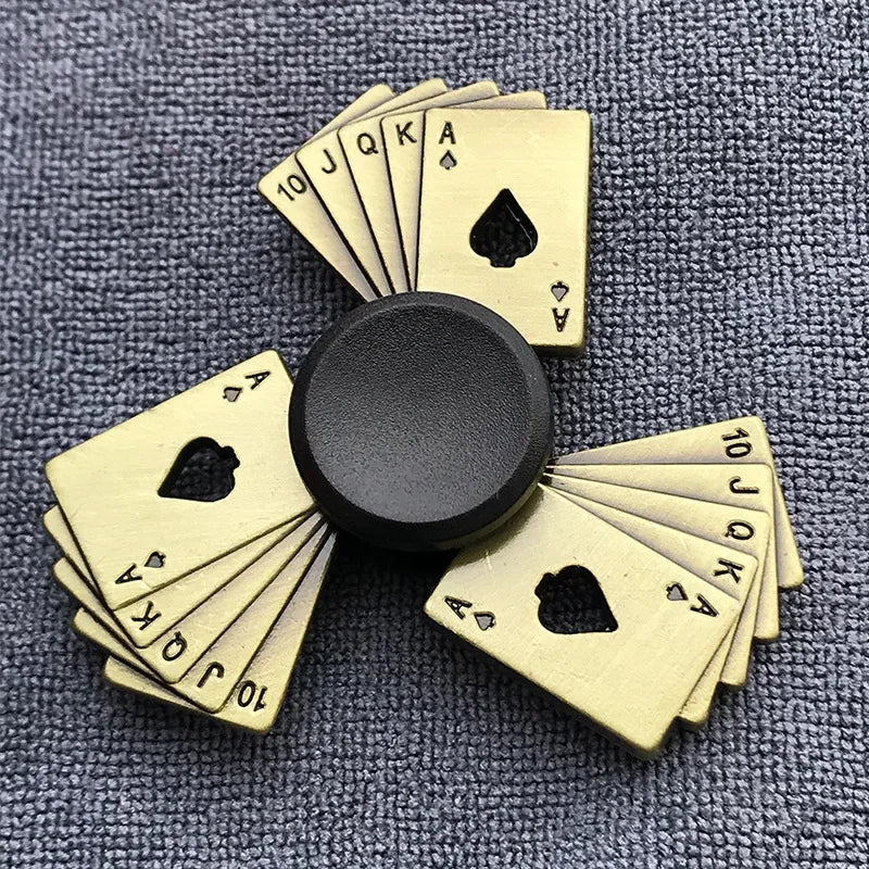 Bronze Metal Alloy Fidget Spinner - Onlytenbucks.com