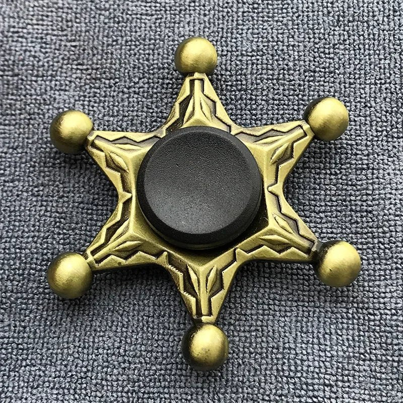 Bronze Metal Alloy Fidget Spinner - Onlytenbucks.com
