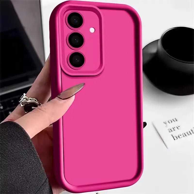 Candy Color Soft Silicone Phone Case – Matte TPU Cover - Onlytenbucks.com