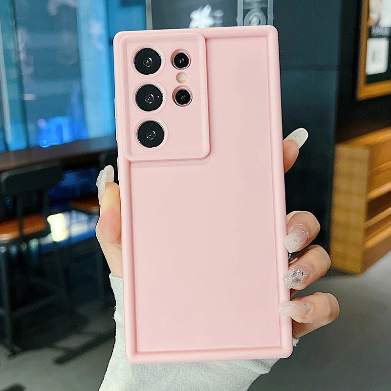 Candy Color Soft Silicone Phone Case – Matte TPU Cover - Onlytenbucks.com