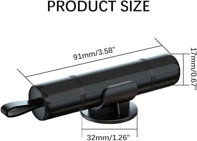 Car Safety Hammer – Emergency Window Breaker and Seatbelt Cutter - Onlytenbucks.com