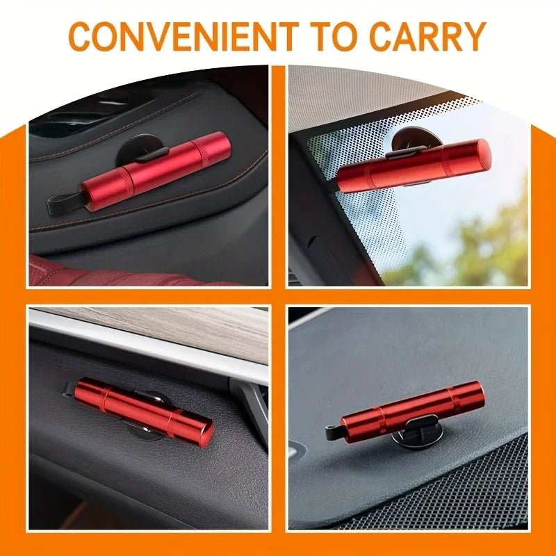 Car Safety Hammer – Emergency Window Breaker and Seatbelt Cutter - Onlytenbucks.com
