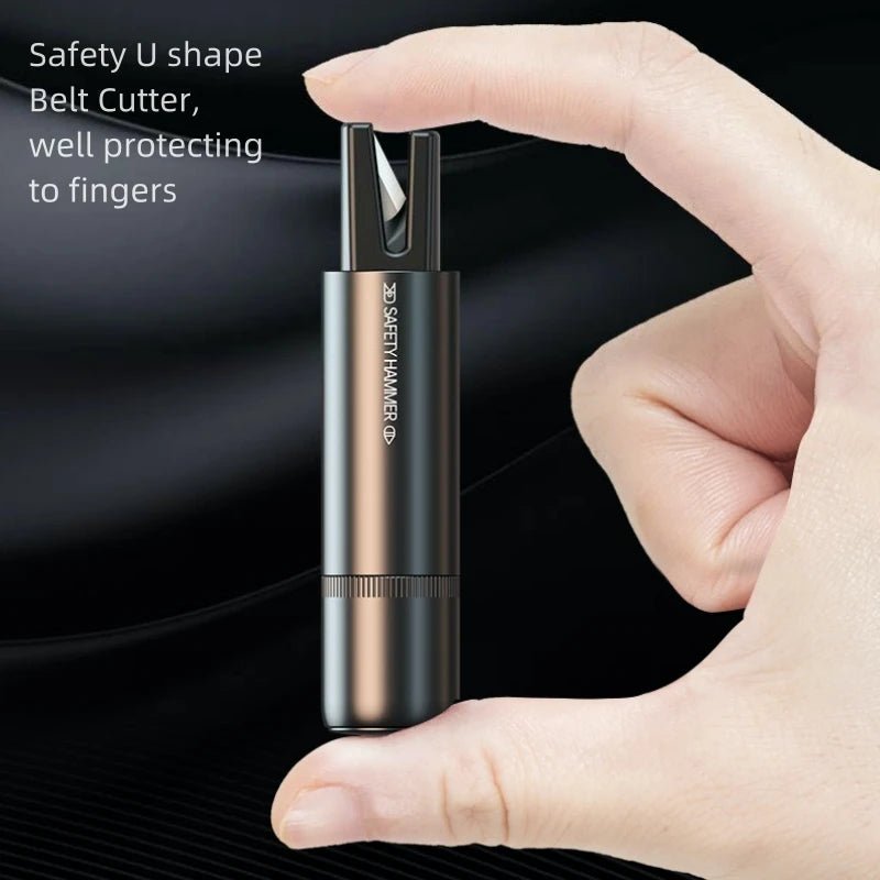 Car Safety Hammer – Emergency Window Breaker and Seatbelt Cutter - Onlytenbucks.com