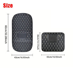 Car Seat Back Anti - Kick Pad – PU Leather - Onlytenbucks.com
