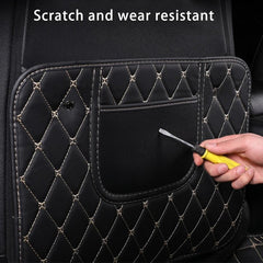 Car Seat Back Anti - Kick Pad – PU Leather - Onlytenbucks.com