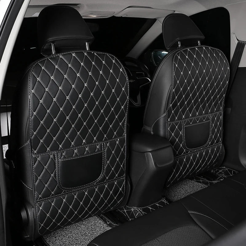 Car Seat Back Anti - Kick Pad – PU Leather - Onlytenbucks.com