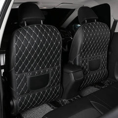 Car Seat Back Anti - Kick Pad – PU Leather - Onlytenbucks.com