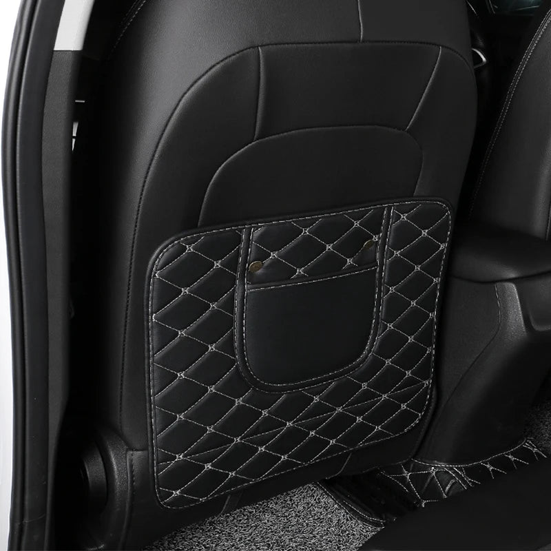 Car Seat Back Anti - Kick Pad – PU Leather - Onlytenbucks.com